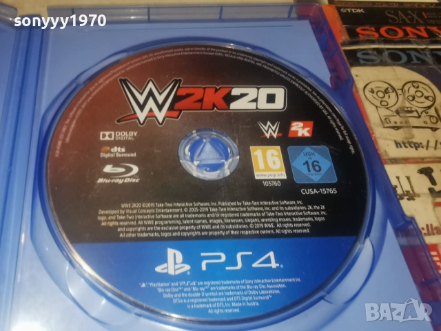 SONY PS4 W2K20 GAME 2604262001L1, снимка 10 - Игри за PlayStation - 54322152