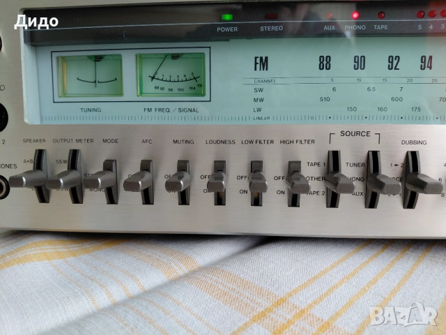  ITT Модел: Hifi 8033 , снимка 5 - Ресийвъри, усилватели, смесителни пултове - 54091042