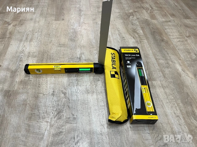 STABILA TECH 700 DA Eлектронен Ъгломер 45cm, снимка 4 - Измервателни инструменти - 54921014