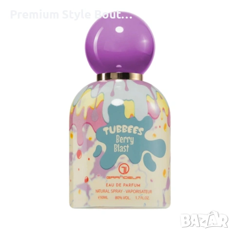Детски парфюм Tubbees Berry Blast 50 мл – сладък гурме аромат с горски плодове и ванилия, снимка 4 - Дамски парфюми - 54122890