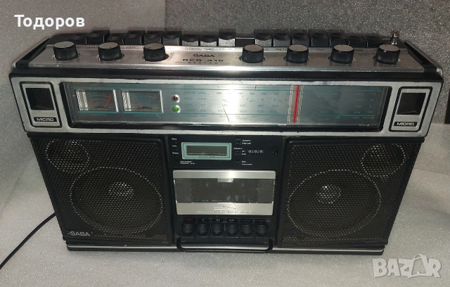 Saba RCR415 Stereo Radio Recorder, снимка 15 - Радиокасетофони, транзистори - 54618470