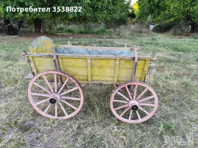 Магарешка каручка , снимка 2 - Градински мебели, декорация  - 55558706