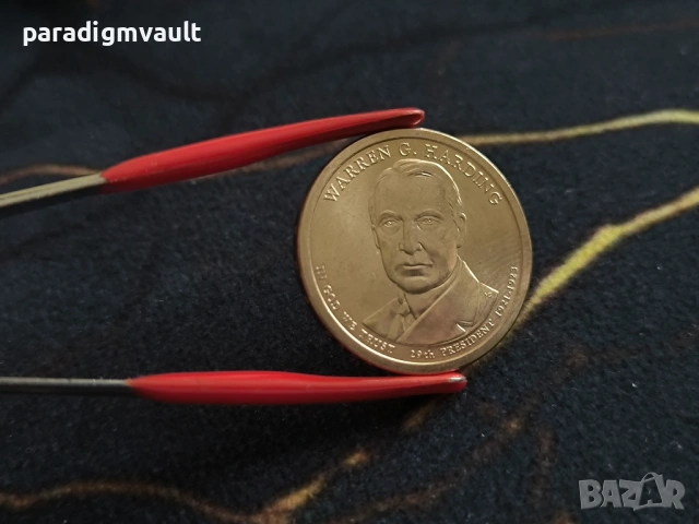 Монета - САЩ - 1 долар (Уорън Хардинг) UNC | 2014г.