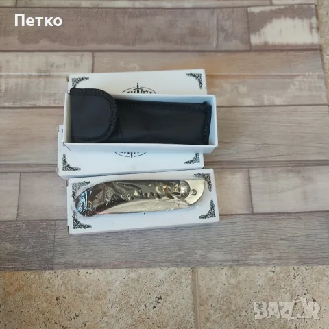 Джобно ножче Гюрза., снимка 3 - Ножове - 55571066