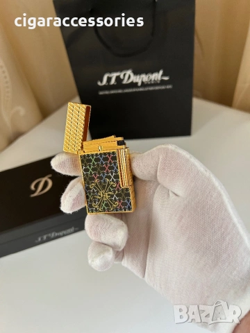 S.T. Dupont Ligne 2 Fuente оригинална запалка с 2 пламъка, снимка 8 - Запалки - 54517048