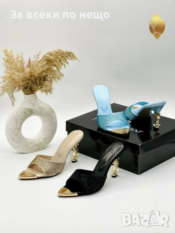 Yves Saint Laurent Дамски Чехли На Ток - Различни Цветове Код SK1188