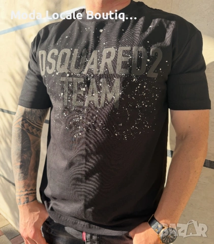 Тениски на Dsquared2, Louis Vuitton, Stone Island 