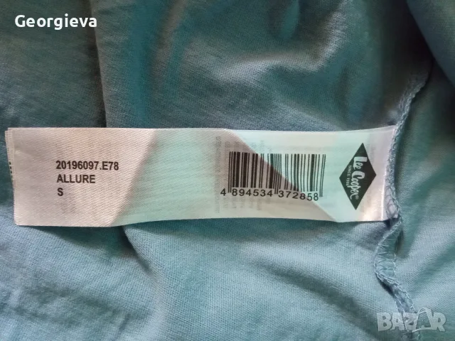 ЧИСТО НОВА оригинална тениска Lee Cooper (Размер S) с етикет, снимка 4 - Тениски - 55583823