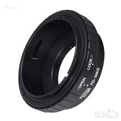 Преходник (адаптерен пръстен) FOTGA Canon FD към Micro 4/3 Olympus Panasonic, снимка 2 - Обективи и филтри - 54750048