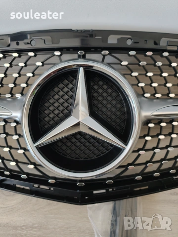 Решетка/маска с емблема тип AMG DIAMOND за Mercedes W212 Facelift 2013/2016, снимка 2 - Аксесоари и консумативи - 55240749