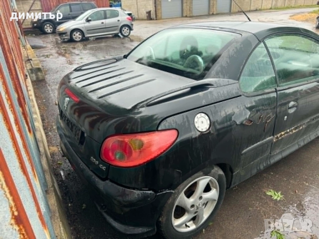 peugeot 206 cc 1.6 16v на части пежо 206 цц кабрио, снимка 4 - Автомобили и джипове - 54662541