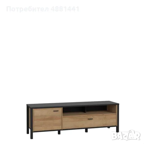 TV шкаф High Rock (AIKO) – отлично състояние | 85 €, снимка 3 - Шкафове - 55467560
