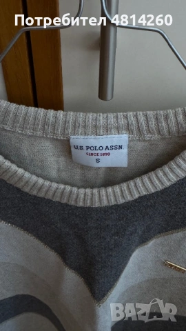 Нов пуловер US POLO ASSN, снимка 2 - Блузи с дълъг ръкав и пуловери - 54440814