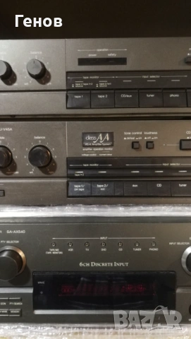 Technics, снимка 3 - Ресийвъри, усилватели, смесителни пултове - 54659146