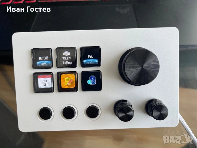Стрийминг контролер BasiColor N3 (VSD inside) – Смарт конзола с LCD бутони и потенциометри, снимка 7 - Друга електроника - 55146405