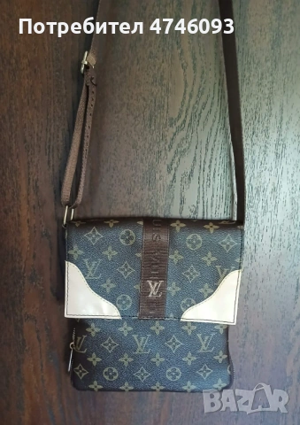 Мъжка чанта  през рамо Louis Vuitton , снимка 6 - Чанти - 54816761