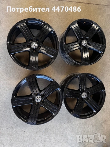 Джанти 19 цола за VW, снимка 4 - Гуми и джанти - 54275178