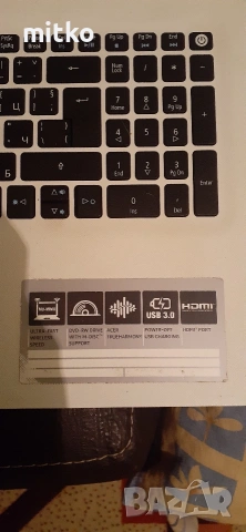 ACER ASPIRE N-15Q1-Перфектно състояние, снимка 5 - Лаптопи за дома - 54738587