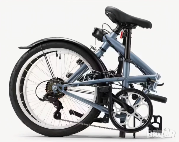 Сгъваем велосипед 20", компактен и удобен, снимка 7 - Велосипеди - 54112070