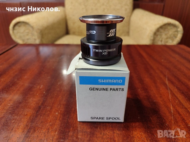 Чисто нова резервна шпула Shimano 25 Twin Power XD C3000HG., снимка 2 - Такъми - 55030744