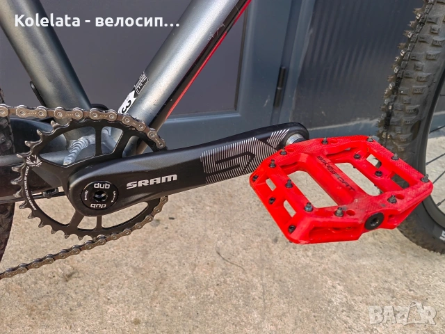 29" Scott, XL, въздушна вилка Rockshox, 1x12, планински алуминиев велосипед, снимка 7 - Велосипеди - 54512372