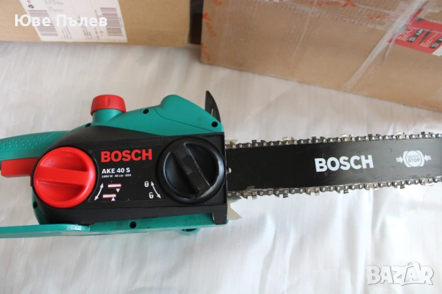 Bosh  Електрическа Дърворезачка 40см Верижен Трион на 220v, снимка 12 - Моторни триони/резачки - 54097611