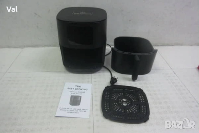 Air fryer 6 литра T&G Best Cooking 32850A0, снимка 6 - Фритюрници - 54681994