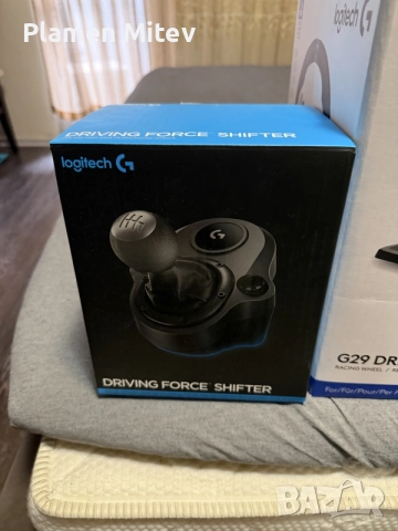 Волан за PS4/5/PC Logitech G29 със скоростен лост и подставка, снимка 3 - Аксесоари - 55413408