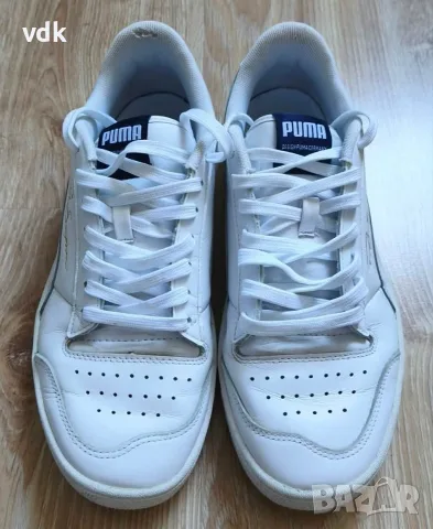100% Оригинални мъжки маратонки от естествена кожа PUMA - RALPH SAMPSON!  , снимка 3 - Маратонки - 55439895