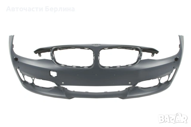 Предна броня с парктроник с дюзи за фарове за BMW 3 F34 BLIC