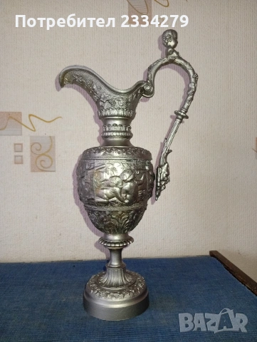 Стари кани-вази ,,РИТОНИ", красива ренесансова форма , снимка 2 - Антикварни и старинни предмети - 54486906