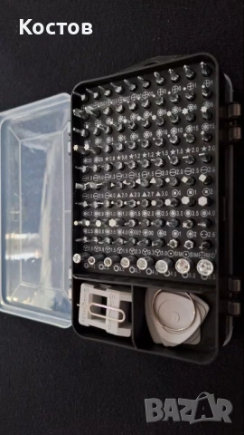 Комплект прецизни отвертки 115 части, снимка 6 - Отвертки - 54233088