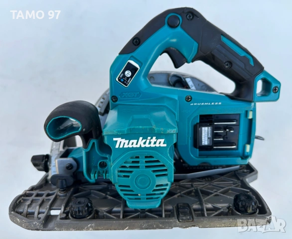 Makita HS004G - Безчетков мощен ръчен циркуляр 40V, снимка 4 - Триони и циркуляри - 54563865