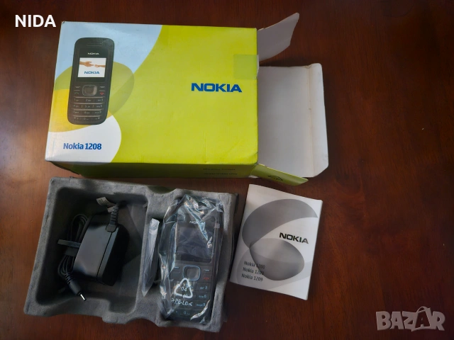 Мобилен телефон Nokia 1208 – Чисто Нов – Легендарен Класически Модел-УНИКАТ!, снимка 3 - Nokia - 55162909