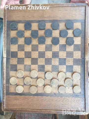 Старина дървена игра от 1895 г , снимка 7 - Настолни игри - 55153440