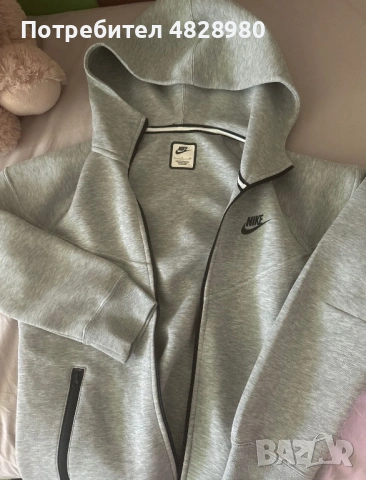 Nike tech сив дамски