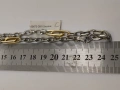 ***НАМАЛЕНО ЗЛАТО*** Златен дамски синджир 14К 21,04 грама, снимка 4