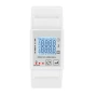 Tuya Smart WiFi монофазен електромер 80A за DIN шина. Отчет за дневни и нощни kWh, снимка 2