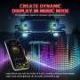 7 inch 7 инчa RGB LED Диодни фарове джип Jeep Wrangler JK LJ Lada Niva Golf 2 Cherokee Angel Eye, снимка 16