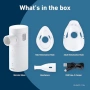 Нов Портативен меш небулизатор OMRON MicroAir Move с маски за деца и възрастни, снимка 9