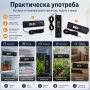 Електронен дигитален термометър със сонда за кола дома инкубатор хладилник аквариум автомобил малък, снимка 6