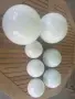 Бели стъкла от лампиони, снимка 5