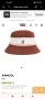 KANGOL Bucket hat L size шапка идиотка в отлично състояние, снимка 2