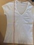 Оригинална бяла дамска тениска ZARA Basics, снимка 5