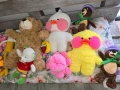 Голям лот от плюшени играчки с раничка, снимка 1