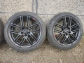 17" оригинални джанти "AEZ", свалени от Mercedes W204, 5х112, /ВАГ/, с датчици за налягане в гумите, снимка 4