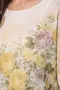 Туника “Sunny Floral Charm” – ефирна туника с жълти рози арт.5099, снимка 2
