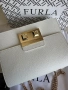 Чисто нова чанта Furla Bella в бял цвят, снимка 3