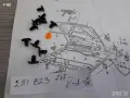 251823717**NEU**VAG**VW**AUDI**GOLF 2**ЩИПКИ ЗА УПЛАТНЕНИЕ НА ПРЕДЕН КАПАК , снимка 1
