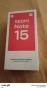 Нов запечатан Redmi Note black 15 6/128 Gb, снимка 1